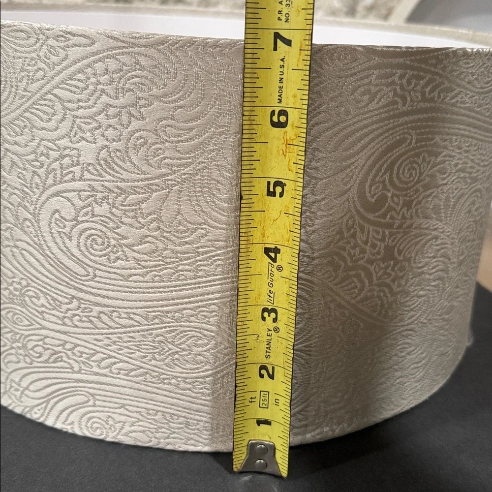 Fabric covered Round Nesting Storage/Gift Boxes - Picture 5 of 8